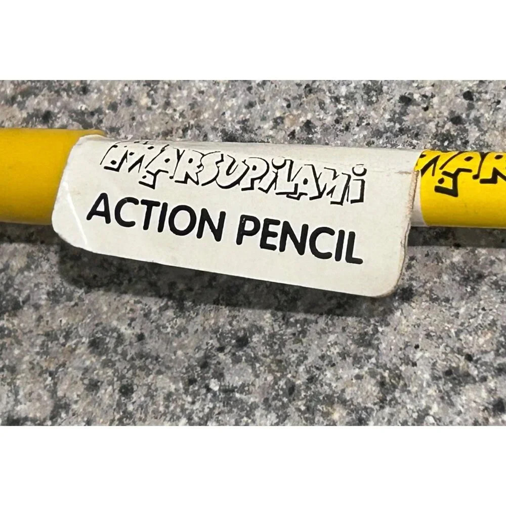 Marsupilami Action Pencils Disney Applause Inc. Yellow Figurine Top Set Lot 11